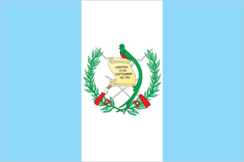 Flaga Gwatemali