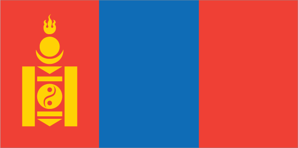 Flaga Mongolii