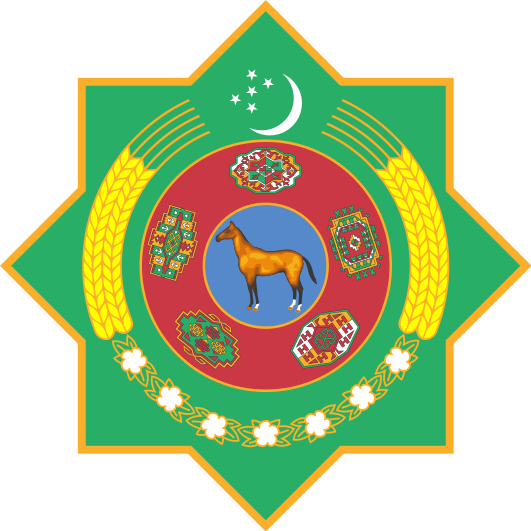 Godło Turkmenistanu