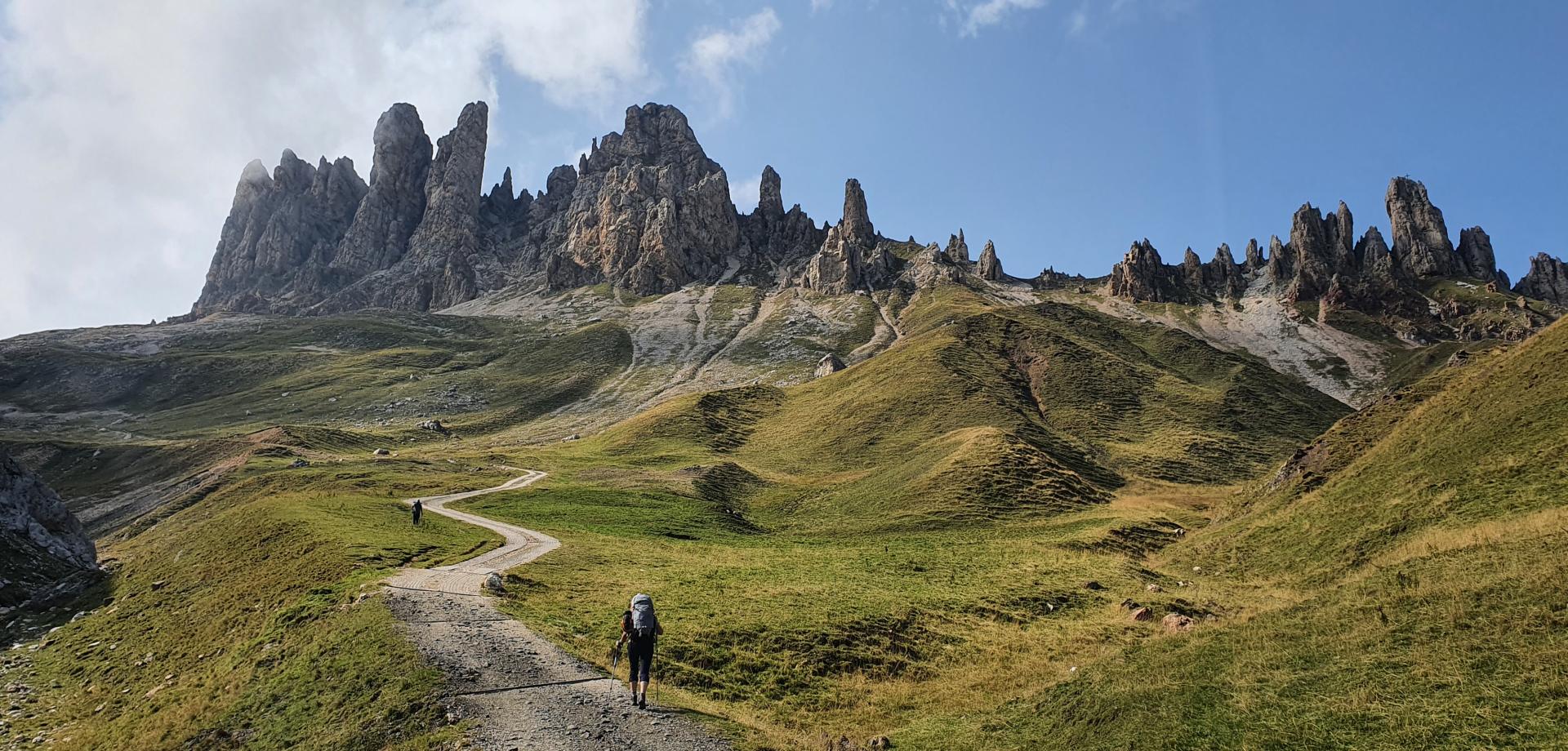 Dolomity trekking