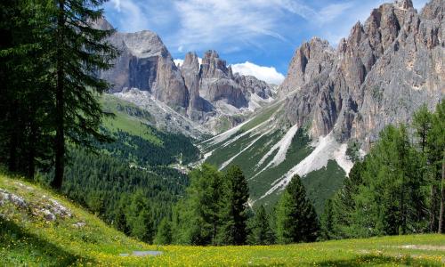 Dolomity trekking